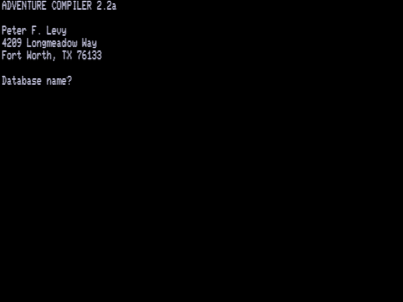 Screen shot